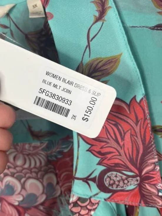 Soft Surroundings Blair Dress Maxi 2- piece Slip Duster Vacation Cruise - Picture 11 of 13